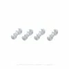 BBB KABELFIXIERUNG &Oslash;4/5MM, 4 STK. WEISS