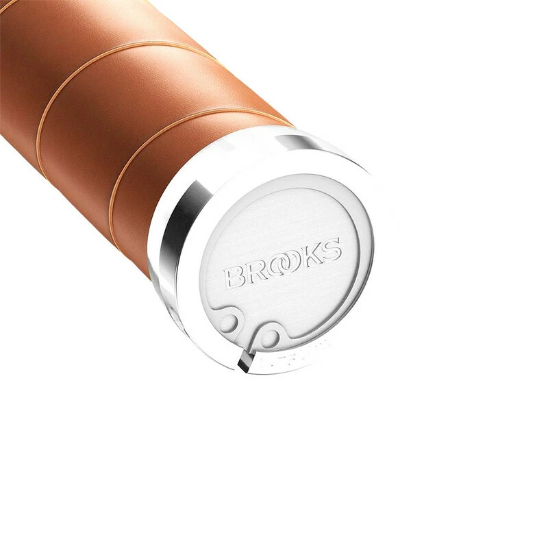 Brooks Griffe Slender Naturleder 130/130mm, Honey 5 Brooks Griffe Slender Naturleder 130/130mm, Honey – Bild 3