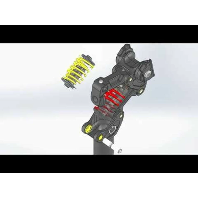 By Schulz By.Schulz Sattelstütze, Federelemente G. ST Serie 72mm MEDIUM 60-85kg Yellow 4 By Schulz By.Schulz Sattelstütze, Federelemente G. ST Serie 72mm MEDIUM 60-85kg Yellow – Bild 2