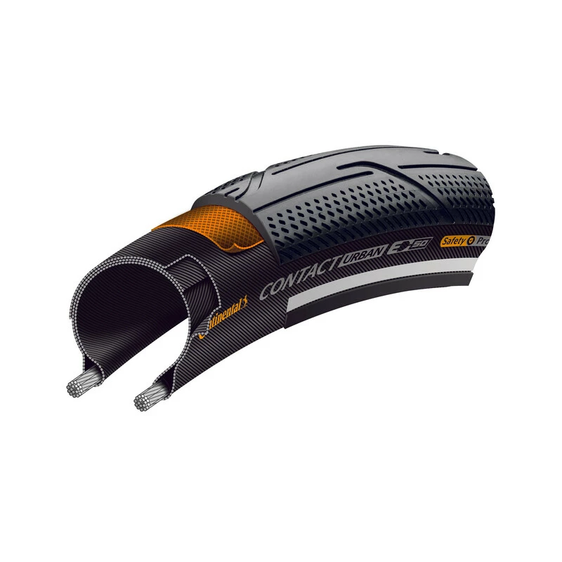 Continental Pneu Contact Urban 27.5x2.00 Starr Mit Reflexstreifen Black 5 Continental Pneu Contact Urban 27.5x2.00 Starr Mit Reflexstreifen Black – Bild 3