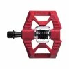 Crankbrothers Crank Brothers Pedal Double Shot 1 E-Bike, Hybrid, City, Allround, Crank-System, 9/16&quot;, Aluminium, Rot -Fahrrad laden crank brothers pedal double shot 1 e bike hybrid city allround crank system 9 16 aluminium rot