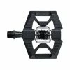Crankbrothers Crank Brothers Pedal Double Shot 1 E-Bike, Hybrid, City, Allround, Crank-System, 9/16&quot;, Aluminium, Schwarz -Fahrrad laden crank brothers pedal double shot 1 e bike hybrid city allround crank system 9 16 aluminium schwarz