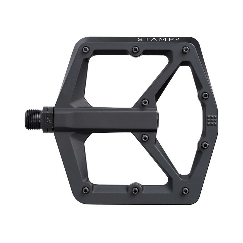 Crankbrothers Crank Brothers Pedal Stamp 2 Large Plattformpedal, Druckguss Aluminium, Schwarz 3 Crankbrothers Crank Brothers Pedal Stamp 2 Large Plattformpedal, Druckguss Aluminium, Schwarz