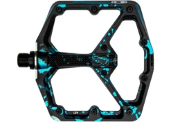 Crankbrothers Crank Brothers Pedal Stamp 7 Large Splatter Blau