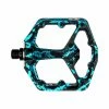 Crankbrothers Crank Brothers Pedal Stamp 7 Small Splatter Blau