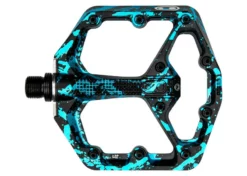 Crankbrothers Crank Brothers Pedal Stamp 7 Small Splatter Blau