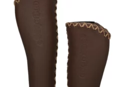 Ergotec Griffe, MONACO Kraton/Leder Griff-&Oslash;: 22 L&auml;nge:135/92 Brown