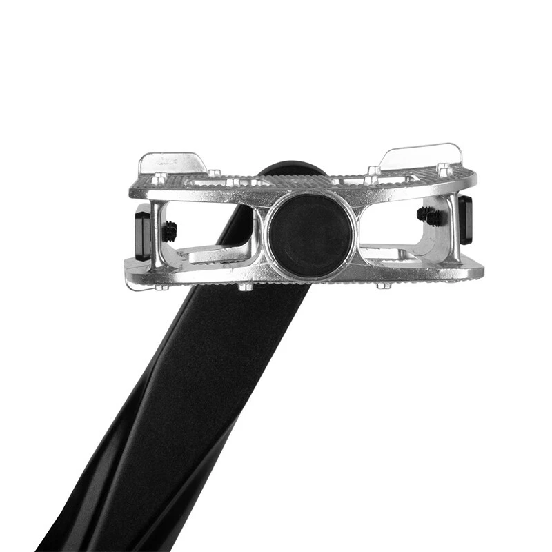 Ergotec Pedale, Cargo 9/16" 9mm Baron Steel Bearing Aluminium SILVER Format: 103x122mm Reflektor 4 Ergotec Pedale, Cargo 9/16" 9mm Baron Steel Bearing Aluminium SILVER Format: 103x122mm Reflektor – Bild 2