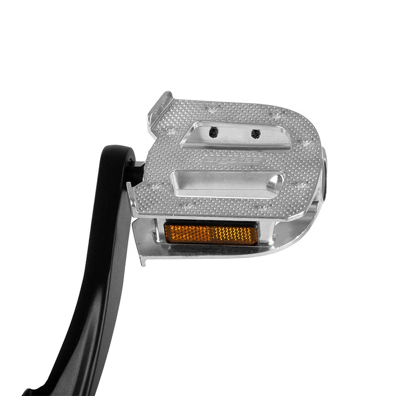 Ergotec Pedale, Cargo 9/16" 9mm Baron Steel Bearing Aluminium SILVER Format: 103x122mm Reflektor 5 Ergotec Pedale, Cargo 9/16" 9mm Baron Steel Bearing Aluminium SILVER Format: 103x122mm Reflektor – Bild 3