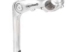 Ergotec Vorbau, KOBRA VARIO Schaft, 22.2/180mm, 25.4mm, 110mm, -10-+50&deg; AL356 Silver L2