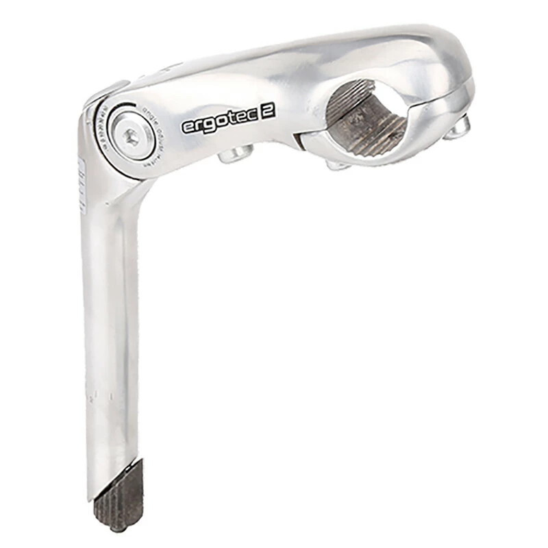 Ergotec Vorbau, KOBRA VARIO Schaft 22.2/180mm, 25.4mm, 90mm, -10-+50° AL356 Silver-polish L2 3 Ergotec Vorbau, KOBRA VARIO Schaft 22.2/180mm, 25.4mm, 90mm, -10-+50° AL356 Silver-polish L2