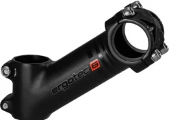 Ergotec Vorbau, PIRANHA2, 31.8mm, 90mm, 35&deg; Klemm-ID:28.6 AL6061 Black-sand L6