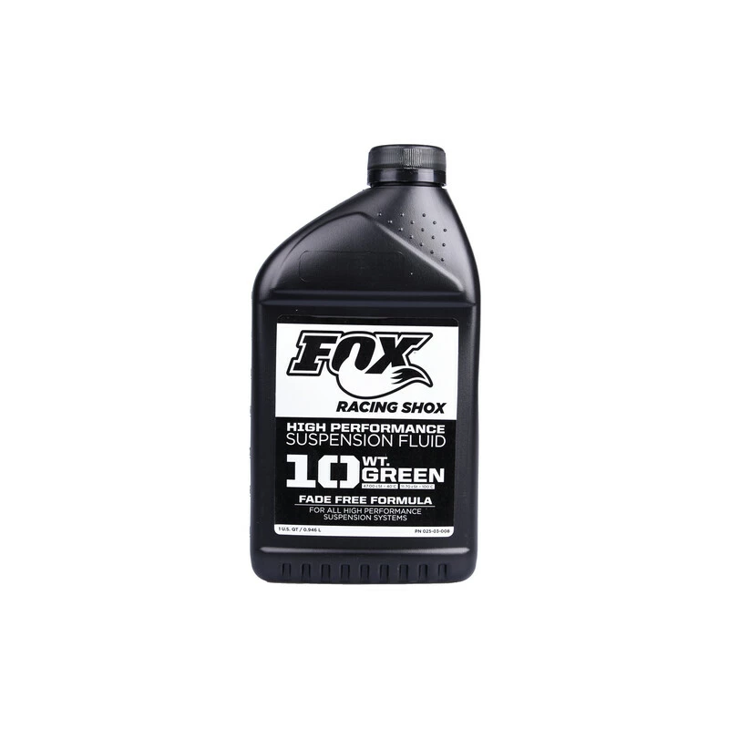 FOX Oil AM FOX Suspension Fluid 32oz. 10 WT Green 3 FOX Oil AM FOX Suspension Fluid 32oz. 10 WT Green