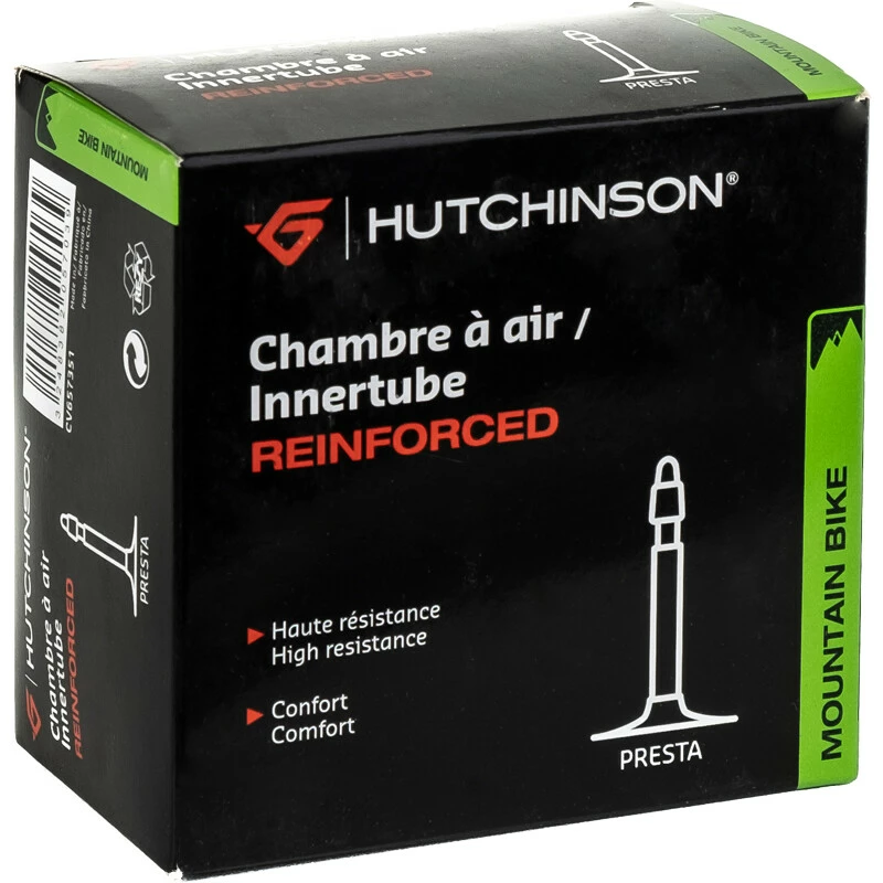 Hutchinson Schlauch, REINFORCED 1.2mm, 27.5x1.70-2.35 Presta 48mm, CV657351 3 Hutchinson Schlauch, REINFORCED 1.2mm, 27.5x1.70-2.35 Presta 48mm, CV657351