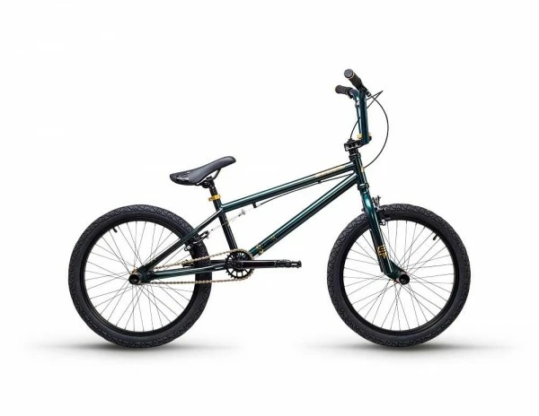 S'COOL S´COOL XtriX 40 BMX 20'' Stahl 1-Gang Darkgreen/gold Matt 3 S'COOL S´COOL XtriX 40 BMX 20'' Stahl 1-Gang Darkgreen/gold Matt