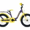 S'COOL S´COOL NiXe 16 Aluminium 1-Gang Purple Metallic/yellow -Fahrrad laden image KO SL 0200 1 600x600