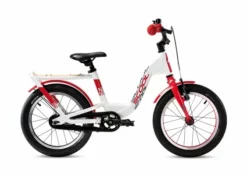 S'COOL S´COOL NiXe 16 Evo Aluminium 1-Gang Mit Freilauf Pearlwhite/red