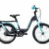 S'COOL S´COOL NiXe 16 Evo Aluminium 1-Gang Mit Freilauf Grey/cyan Matt