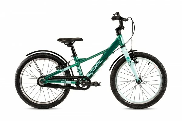 S'COOL S´COOL XXlite 18 Evo Aluminium 1-Gang Mit Freilauf Green Metallic/aqua Matt 3 S'COOL S´COOL XXlite 18 Evo Aluminium 1-Gang Mit Freilauf Green Metallic/aqua Matt