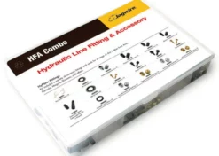 Jagwire Ersatzteil, HYDRAULIC HOSE FITTINGS Combo Set F&uuml;r Avid,Formula,Magura,Shimano,Hayes,Tektro HFA900