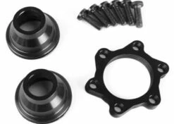 Ethirteen Laufrad Ersatzteile Boost 110x15 Adapter Kit, Adapts TRS 100x15 Wheel To 110x15 Fork