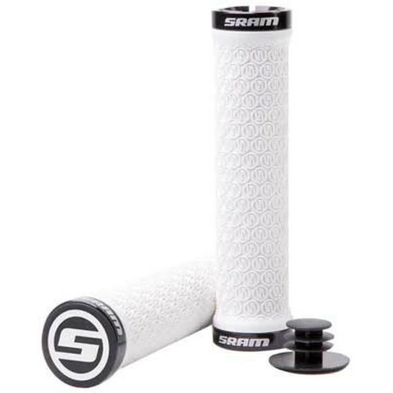 Lenkergriff SRAM LockingGrips Paar Verschraubbar Weiss 3 Lenkergriff SRAM LockingGrips Paar Verschraubbar Weiss