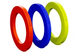 MAGURA Blenden-Kit BrZange MT4/MT6/MT8/MT Trail Blau/neonrot/neongelb, 6 Stk.