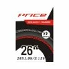 Price Schlauch MTB, 26x1.9-2.15, FV40, Ventil 40mm, Box &agrave; 10 Stk. -Fahrrad laden price schlauch mtb 26x19 215 fv40 ventil 40mm box a 10 stk