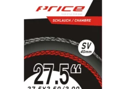 Price Schlauch MTB, 27.5x2.50-3.00, FV40, Ventil 40mm, Box &agrave; 10 Stk.