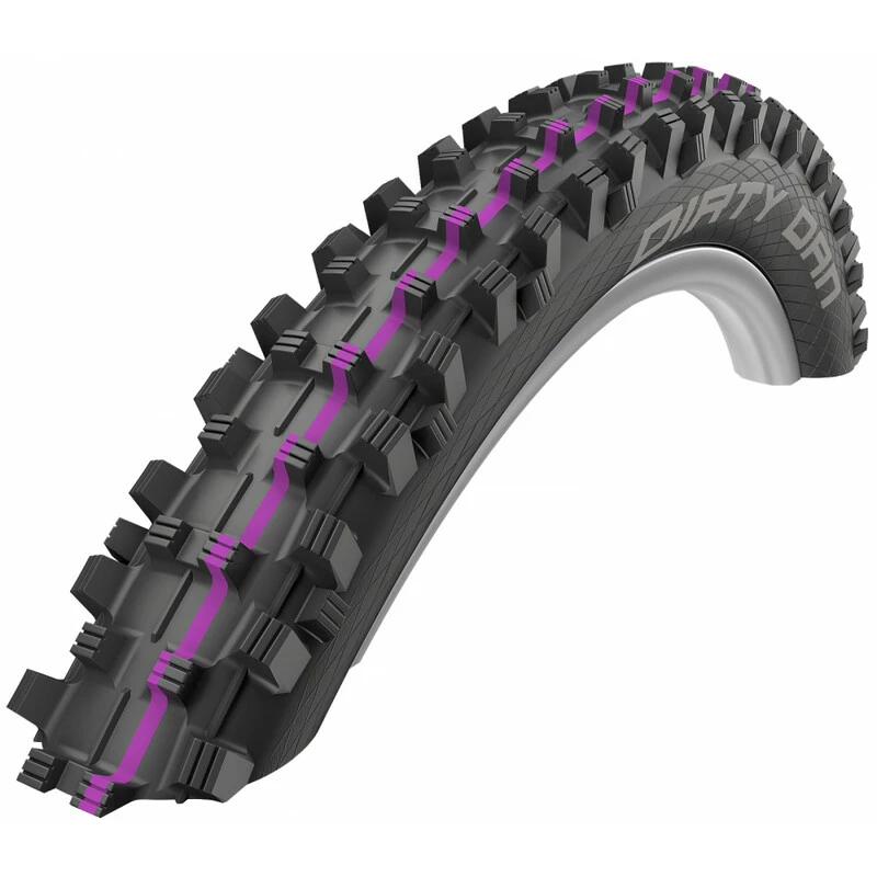 Schwalbe Dirty Dan SuperG TL-Easy 650B, 27.5x2.35, HS417, Schwarz, Faltbar, ADDIX U-Soft 3 Schwalbe Dirty Dan SuperG TL-Easy 650B, 27.5x2.35, HS417, Schwarz, Faltbar, ADDIX U-Soft