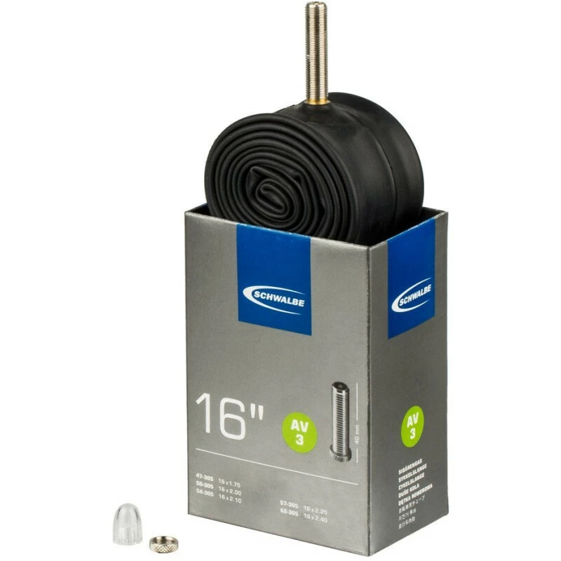 Schwalbe Schlauch 16" Schrader, 16x1.75-2.5, AV 3 5 Schwalbe Schlauch 16" Schrader, 16x1.75-2.5, AV 3 – Bild 3