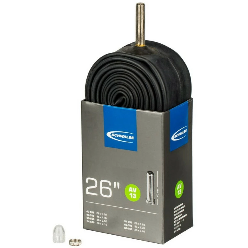 Schwalbe Schlauch MTB Schrader, 26x1.5-2.5, AV 13 5 Schwalbe Schlauch MTB Schrader, 26x1.5-2.5, AV 13 – Bild 3