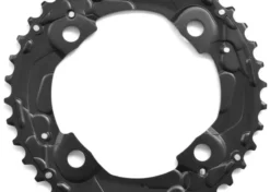 Shimano Deore 17 Kettenblatt 32 Z&auml;hne, Y-1NL 98010 FC-M610 Schwarz -Fahrrad laden shimano deore 17 kettenblatt 32 zaehne y 1nl 98010 fc m610 schwarz2