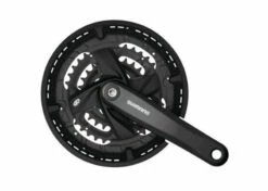 Shimano Kettenradgarnitur FC-M371-L 4-kant 175 Mm 48x36x26 Schwarz Box