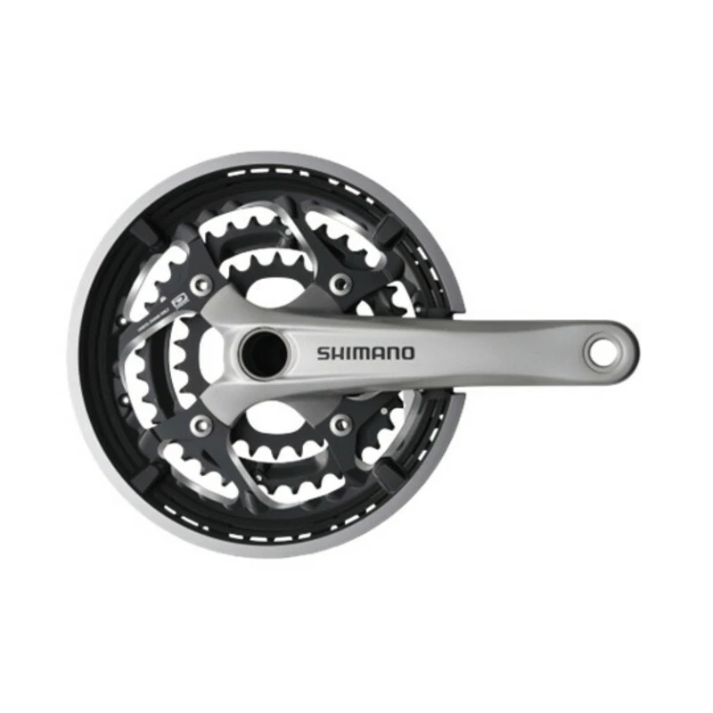 Shimano Trekking 20 Kurbel 175mm 26/36/48 HS, FC-T551E866CL 10-fach OHNE LAGER Schwarz 3 Shimano Trekking 20 Kurbel 175mm 26/36/48 HS, FC-T551E866CL 10-fach OHNE LAGER Schwarz