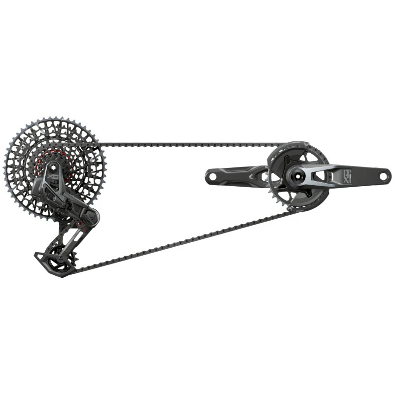 SRAM GS X0 Eagle T-Type AXS Groupset 2 175 32Z, RD, Controller, Kette, Kassette 4 SRAM GS X0 Eagle T-Type AXS Groupset 2 175 32Z, RD, Controller, Kette, Kassette – Bild 2