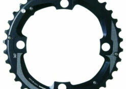 SRAM Kettenblatt, 36 Z&auml;hne, 2x11, 104BCD, 11-fach, L-Pin, Schwarz
