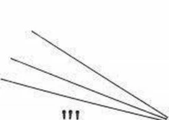 SRAM SPOKES &amp; NIPPLES RISE 60 27.5 280 MM 3-PACK