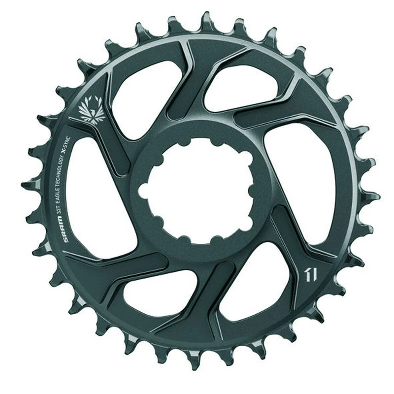 SRAM X01 EAGLE 20 Kettenblatt 36 Zähne X-SYNC 2, Direct Mount, 12-fach, 3mm Offset, Boost, Schwarz 3 SRAM X01 EAGLE 20 Kettenblatt 36 Zähne X-SYNC 2, Direct Mount, 12-fach, 3mm Offset, Boost, Schwarz