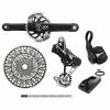 SRAM XX Eagle T-Type AXS Groupset 165 32Z, RD, Controller, Kette, Kassette 2 SRAM XX Eagle T-Type AXS Groupset 165 32Z, RD, Controller, Kette, Kassette -Fahrrad laden sram xx eagle t type axs groupset 165 32z rd controller kette kassette