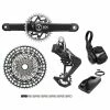 SRAM XX SL Eagle T-Type AXS Groupset 165 34Z, RD, Controller, Kette, Kassette -Fahrrad laden sram xx sl eagle t type axs groupset 165 34z rd controller kette kassette
