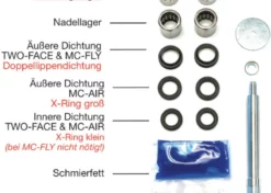 Tatze Refresh-Kit F&uuml;r Two-Face / McFly / McAir, 1 Set