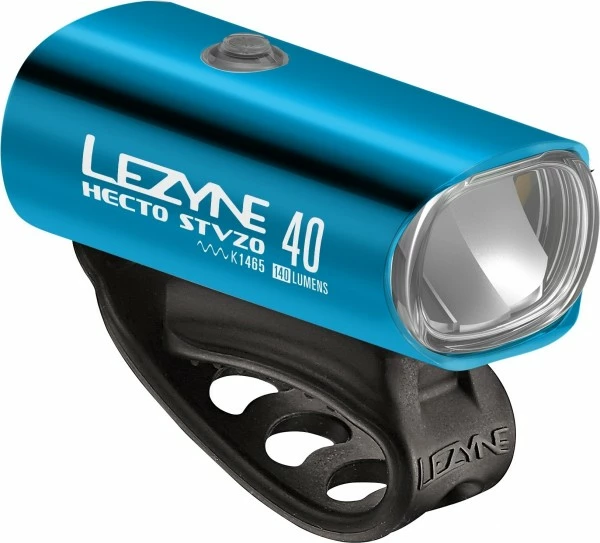 Lezyne Hecto StVZO 40 Blau-glänzend Weißes Licht, Y11 3 Lezyne Hecto StVZO 40 Blau-glänzend Weißes Licht, Y11