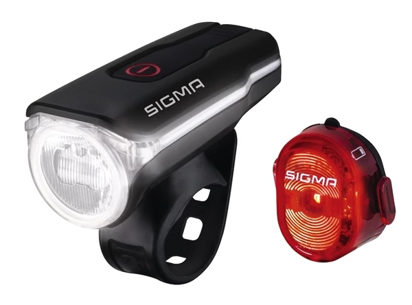 SIGMA SPORT Sigma LED-Beleuchtungs-Set Aura 60 USB + Nugget II Mit StVZO-Zulassung 3 SIGMA SPORT Sigma LED-Beleuchtungs-Set Aura 60 USB + Nugget II Mit StVZO-Zulassung