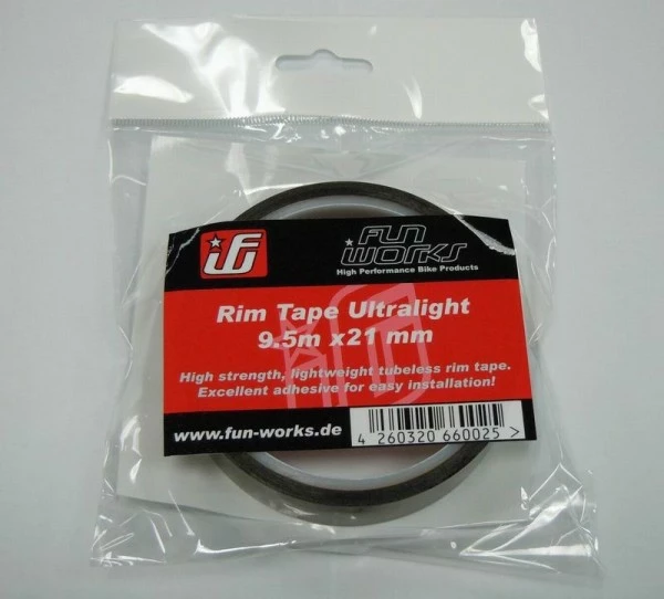 Fun Works Tubeless Felgenband Ultralight 9,5mX21mm 3 Fun Works Tubeless Felgenband Ultralight 9,5mX21mm