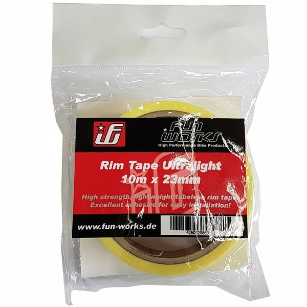 Fun Works Tubeless Felgenband Ultralight 10mX23mm 3 Fun Works Tubeless Felgenband Ultralight 10mX23mm
