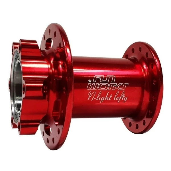Fun Works N-Light Lefty 1.0 IS Disc 6Loch Vorderrad 5 Fun Works N-Light Lefty 1.0 IS Disc 6Loch Vorderrad – Bild 3